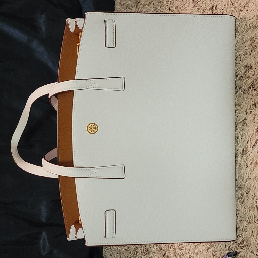 Tory Burch White Purse